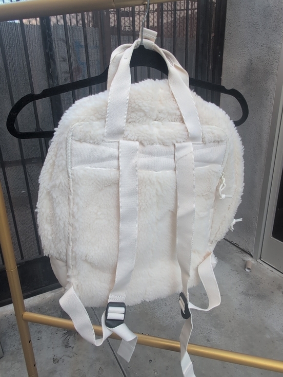 Converse All Star Cream Sherpa Backpack